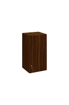 NA 2 - 4D nástavec na skříň, 1-dveřový, pravý, 750x400x400, ořech královský